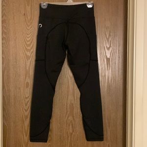 Black Curves n Combatboots leggings with pockets